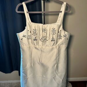 Gianni Bini Ivory Embellished Dress